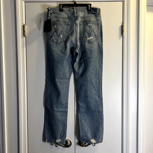 mother high waisted rider skimp the confession jeans size 32 New - Picture 7 of 9